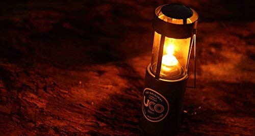 Amazon.co.jp: UCO（ユーコ） オリジナルキャンドルランタン シルバー